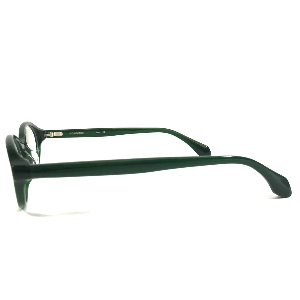 Gigi Studios Eyeglasses Frame THRIVE 003 GS1024/30 Green Oval Full Rim 52-17-140